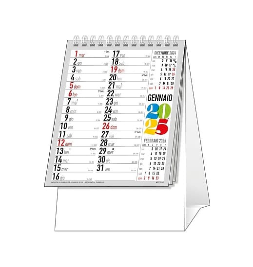 Calendari da tavolo 2024 personalizzati 