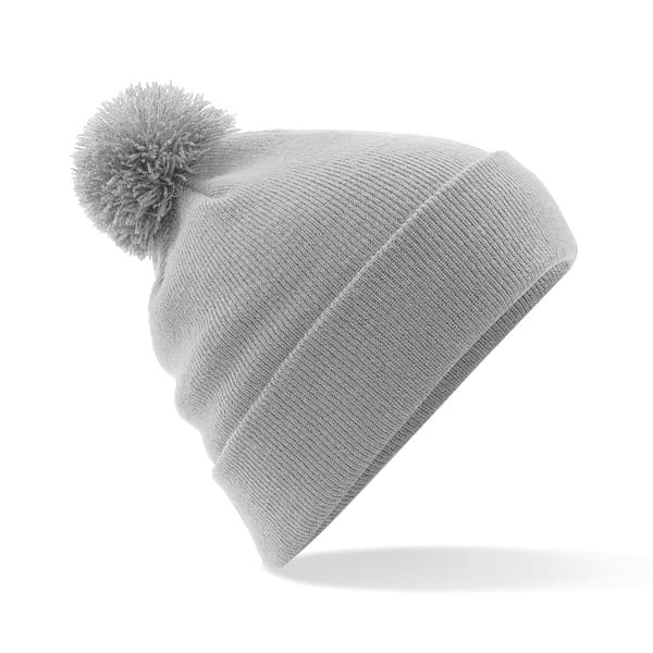 BERRETTO-POM-POM-PERSONALIZZABILE-CON-RICAMO-Grigio chiaro