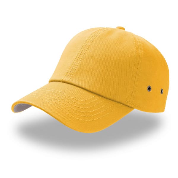CAPPELLINO-DENIM-PERSONALIZZABILE-CON-LOGO-Giallo