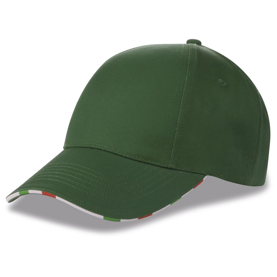 CAPPELLINO-TRICOLORE-Verde scuro