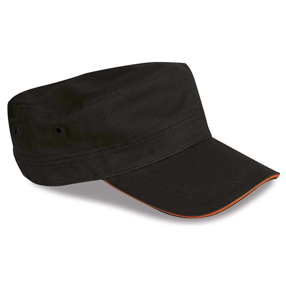 CAPPELLINO-CAPORAL-PERSONALIZZABILE-CON-LOGO-Nero