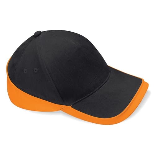 CAPPELLINO-TEAMWEAR-Nero/Arancione