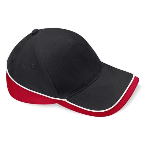 CAPPELLINO-TEAMWEAR-Nero/Rosso