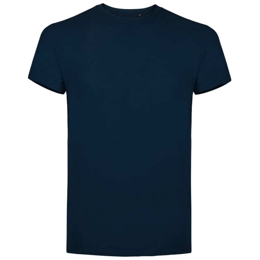 T-SHIRT-ORGANICA-Blu navy