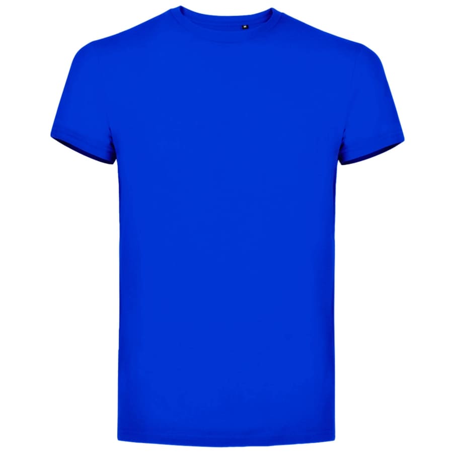 T-SHIRT-ORGANICA-Blu royal