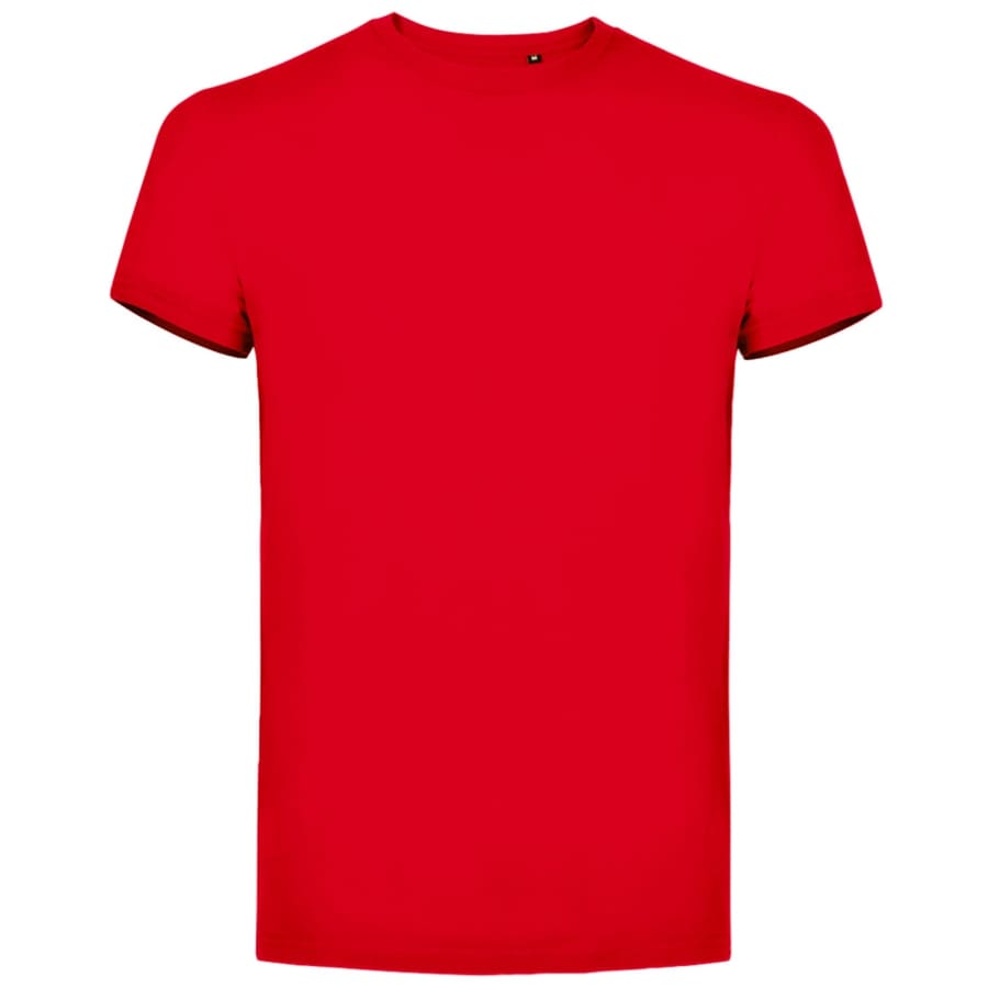 T-SHIRT-ORGANICA-Rosso