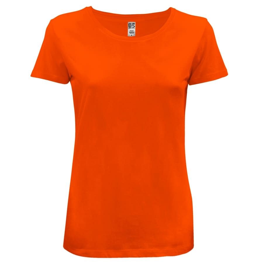 T-SHIRT-EVOLUTION-WOMAN-Arancione