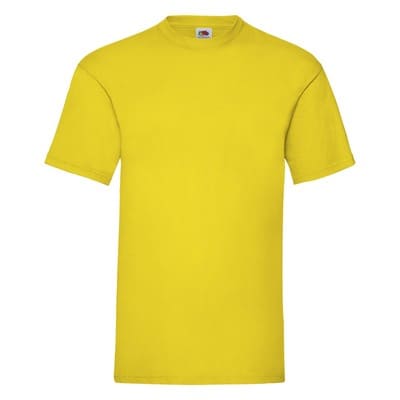 T-SHIRT-VALUE-COLOR-Giallo