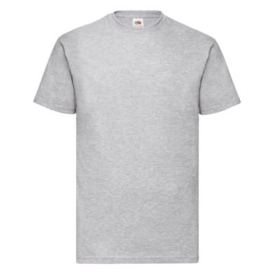 T-SHIRT-VALUE-COLOR-Grigio melange