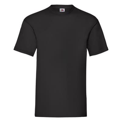 T-SHIRT-VALUE-COLOR-Nero