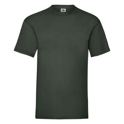 T-SHIRT-VALUE-COLOR-Verde bottiglia