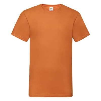 T-SHIRT-VALUE-V-COLOR-Arancione