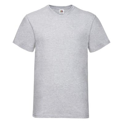 T-SHIRT-VALUE-V-COLOR-Grigio melange