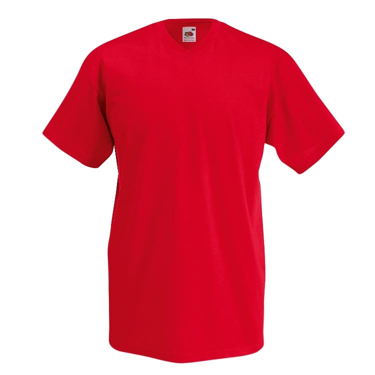 T-SHIRT-VALUE-V-COLOR-Rosso