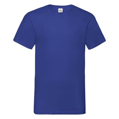 T-SHIRT-VALUE-V-COLOR-Blu royal