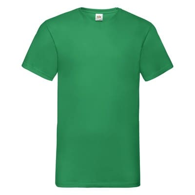 T-SHIRT-VALUE-V-COLOR-Verde kelly