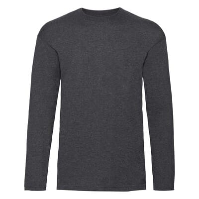 T-SHIRT-VALUE-M/L-COLOR-Grigio scuro melange