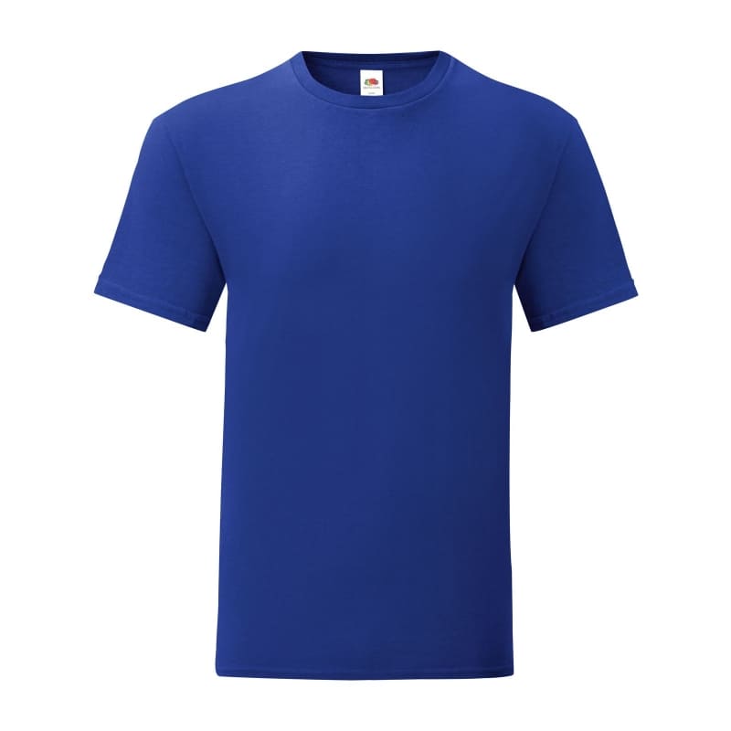 T-SHIRT-ICONIC-COLOR-Blu cobalto