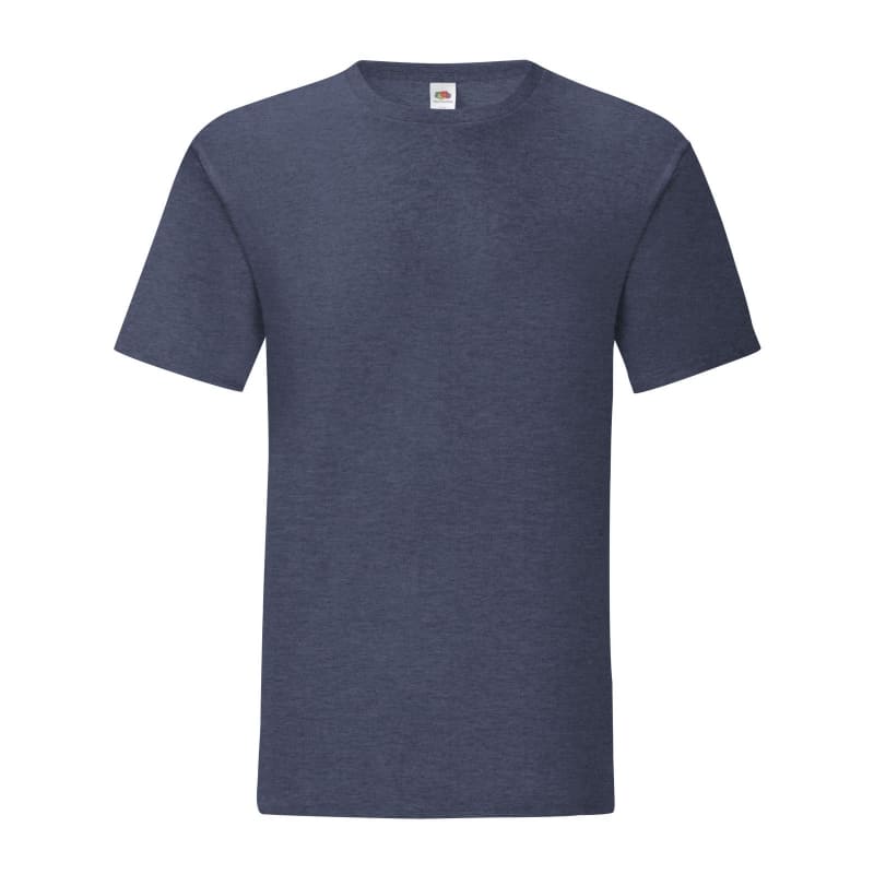 T-SHIRT-ICONIC-COLOR-Blu navy melange