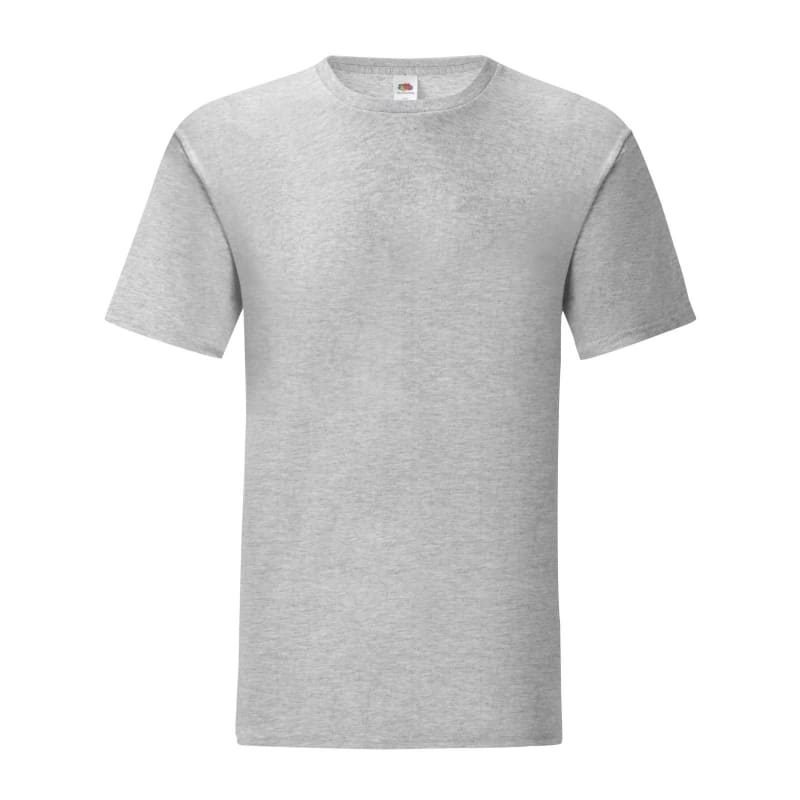 T-SHIRT-ICONIC-COLOR-Grigio melange