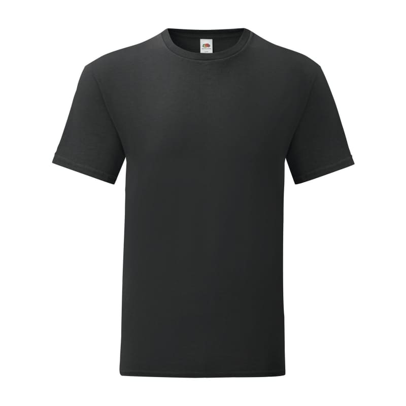 T-SHIRT-ICONIC-COLOR-Nero