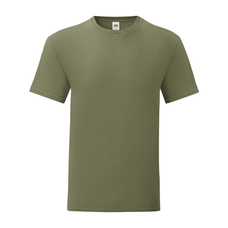 T-SHIRT-ICONIC-COLOR-Oliva