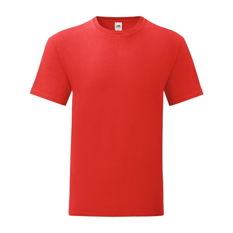 T-SHIRT-ICONIC-COLOR-Rosso