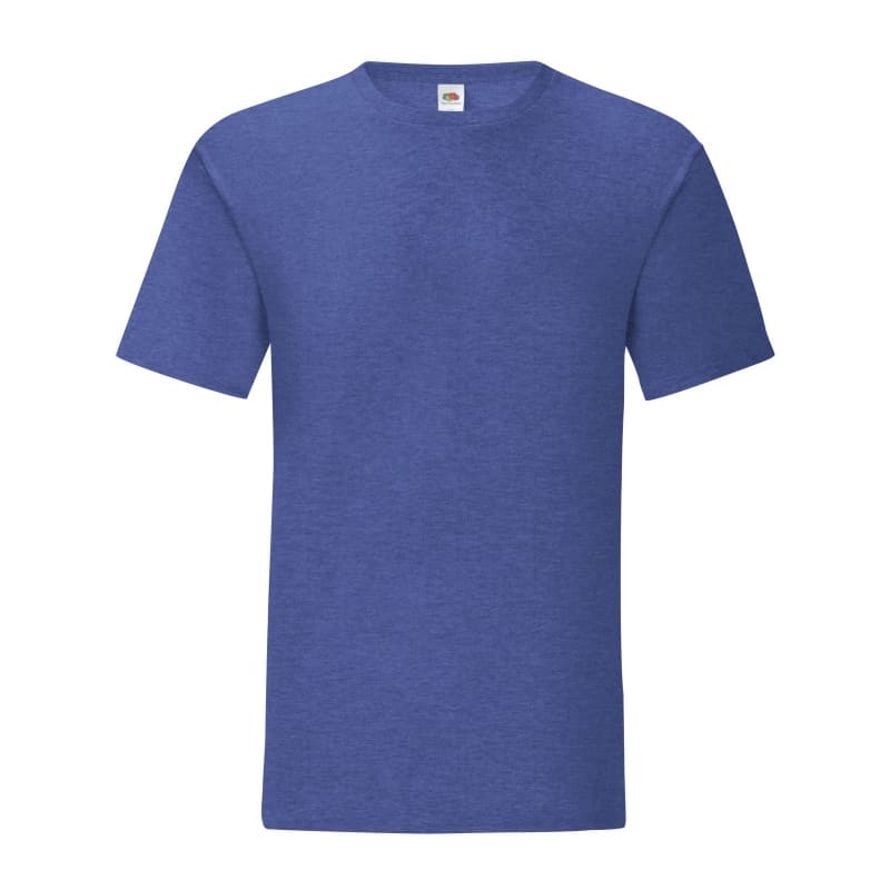 T-SHIRT-ICONIC-COLOR-Blu royal melange