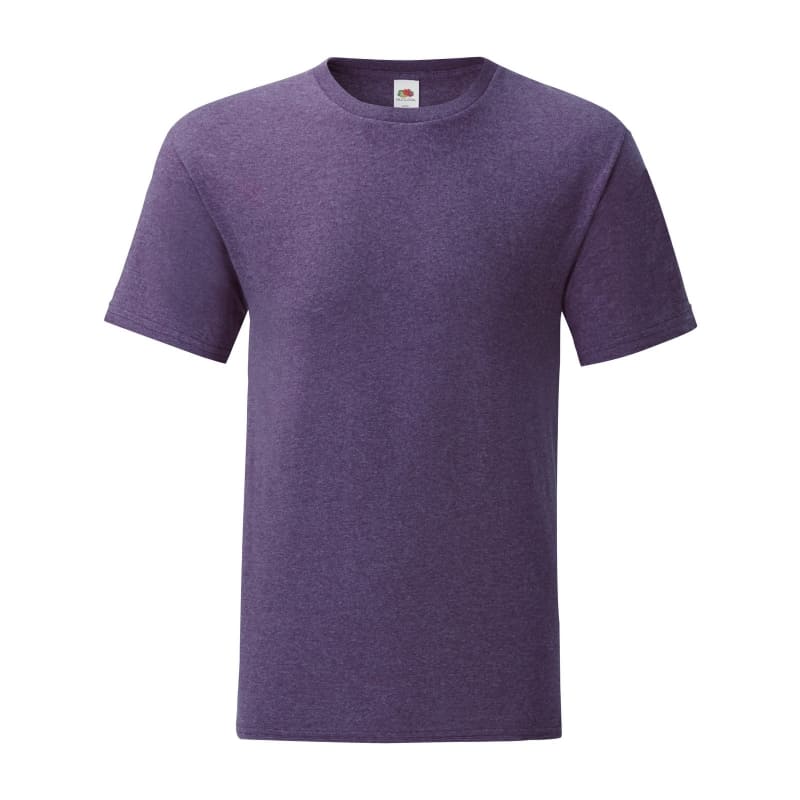 T-SHIRT-ICONIC-COLOR-Viola melange