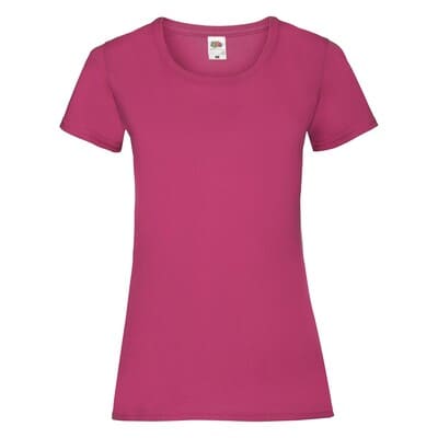 T-SHIRT-VALUE-COLORATA-Fucsia