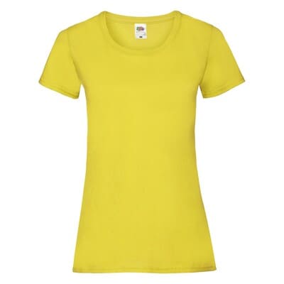 T-SHIRT-VALUE-COLORATA-Giallo