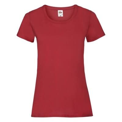 T-SHIRT-VALUE-COLORATA-Rosso