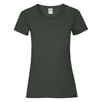 T-SHIRT-VALUE-COLORATA-Verde bottiglia