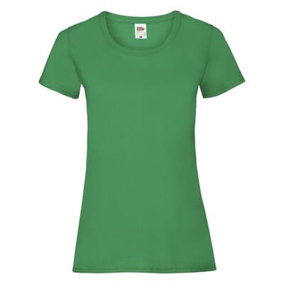 T-SHIRT-VALUE-COLORATA-Verde kelly