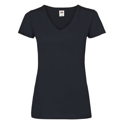 T-SHIRT-VALUE-COLLO-V-Blu notte