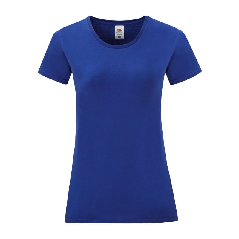 T-SHIRT-ICONIC-COLOR-Blu cobalto