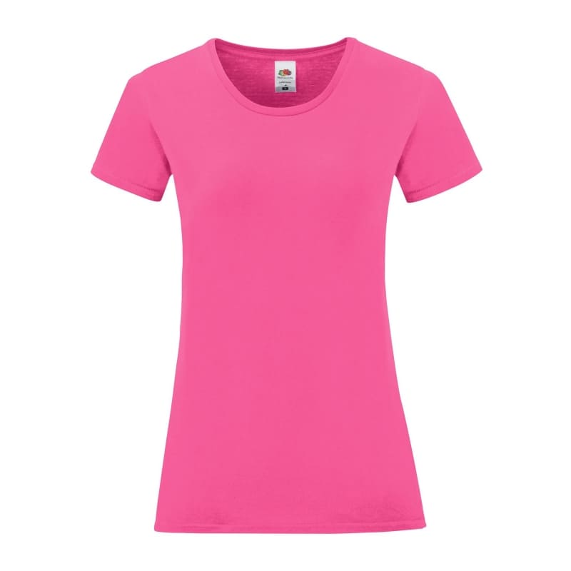 T-SHIRT-ICONIC-COLOR-Fucsia