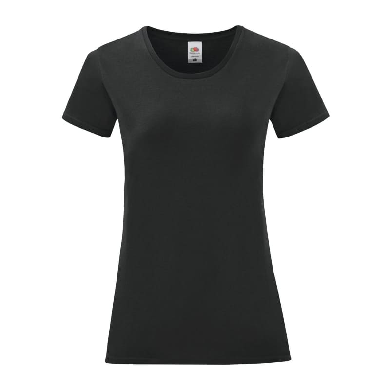 T-SHIRT-ICONIC-COLOR-Nero