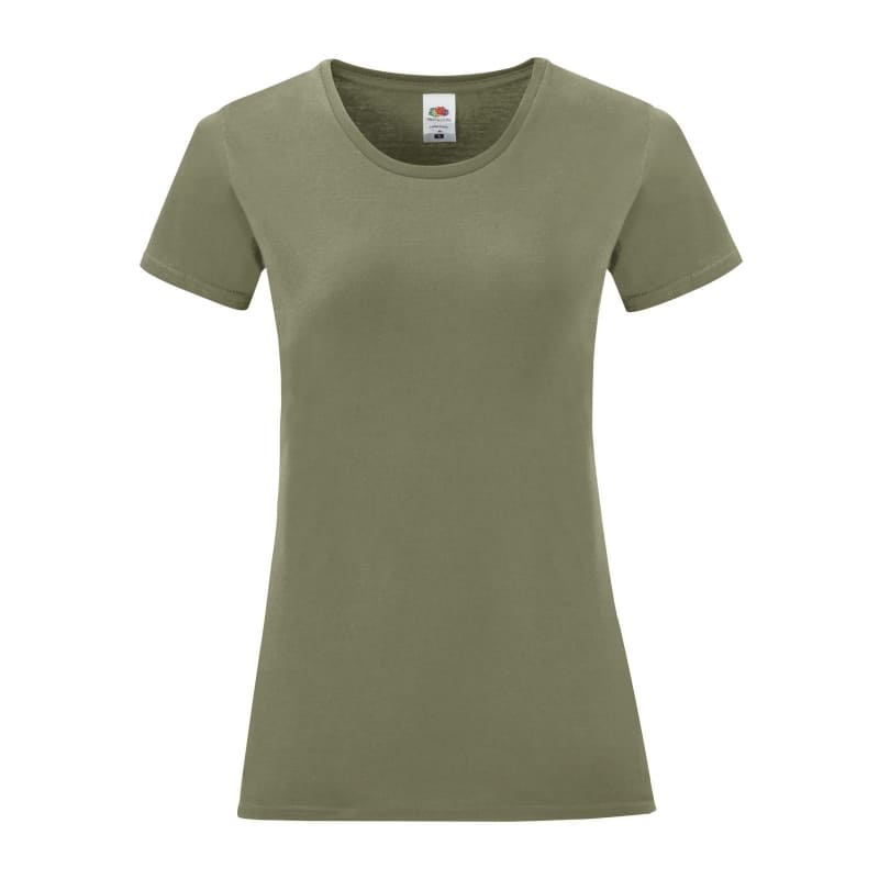 T-SHIRT-ICONIC-COLOR-Oliva