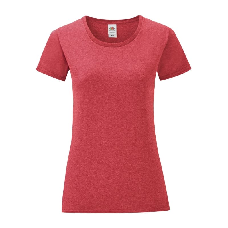 T-SHIRT-ICONIC-COLOR-Rosso melange