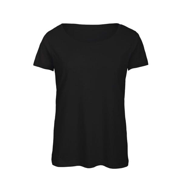 T-SHIRT-TRIBLEND-Nero