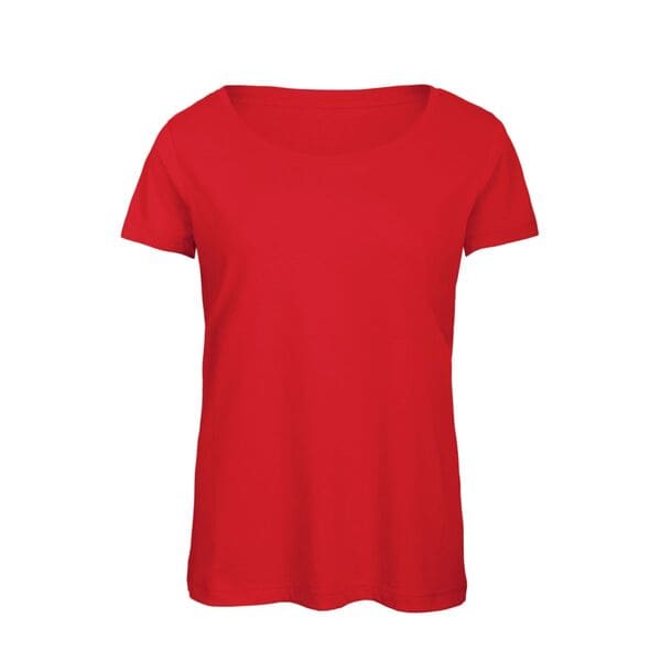 T-SHIRT-TRIBLEND-Rosso