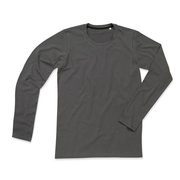 T-SHIRT-CLIVE-COLOR-Grigio ardesia