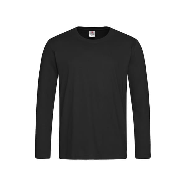 T-SHIRT-M/LUNGA-COLOR-Nero