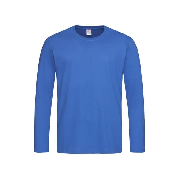 T-SHIRT-M/LUNGA-COLOR-Blu royal