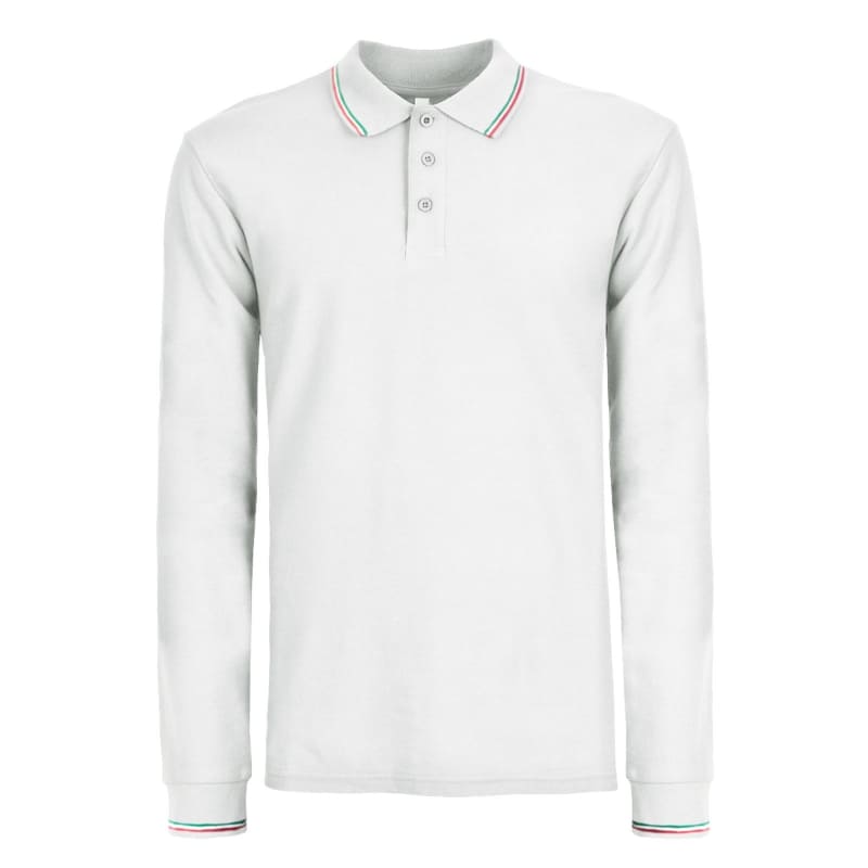 POLO-ITALY-M/L-Bianco