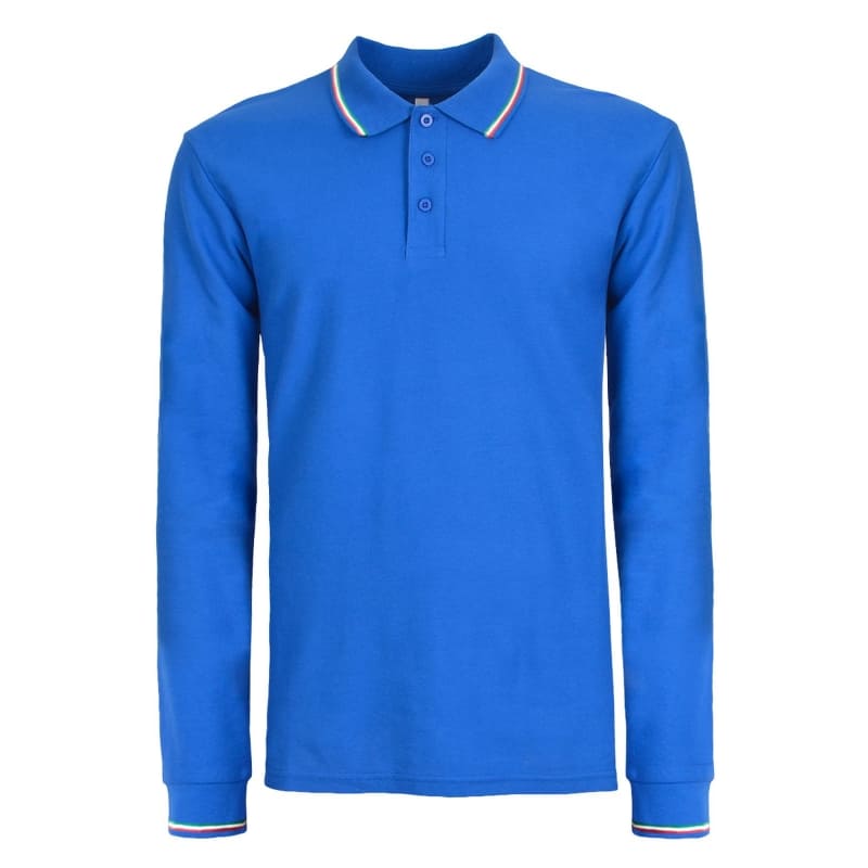 POLO-ITALY-M/L-Blu royal