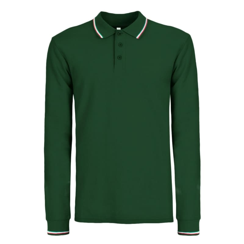 POLO-ITALY-M/L-Verde foresta