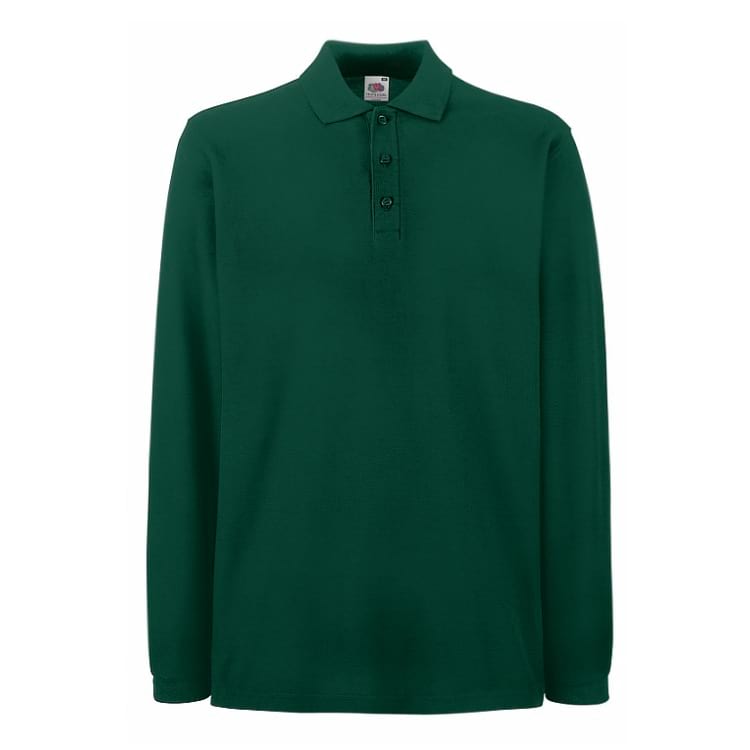 POLO-M/L-PREMIUM-COLOR-Verde foresta