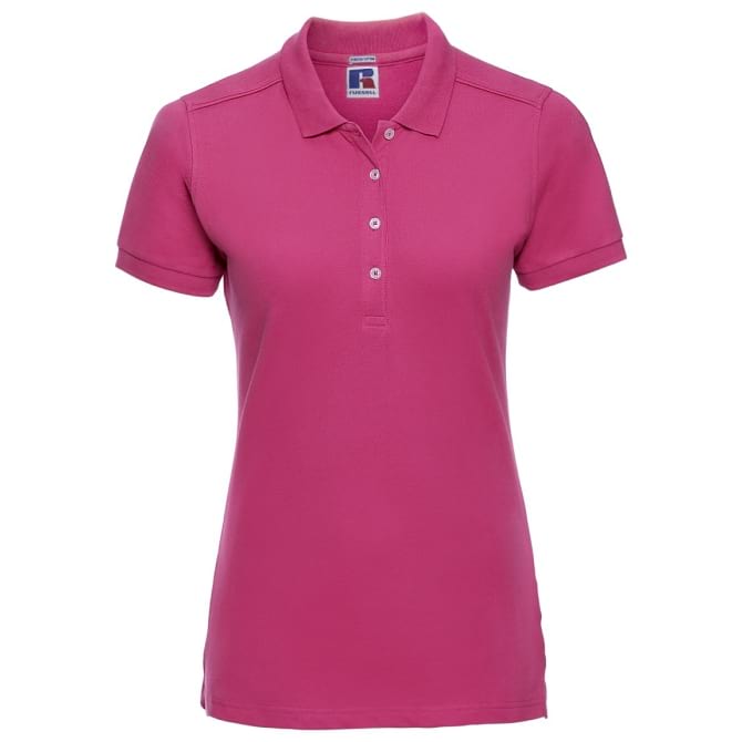 POLO-DONNA-STRETCH-Fucsia